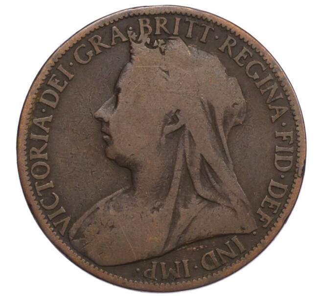 Монета 1 пенни 1899 года Великобритания (Артикул K12-20473)