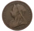 Монета 1 пенни 1901 года Великобритания (Артикул K12-20482)