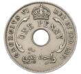 Монета 1 пенни 1942 года Британская Западная Африка (Артикул K12-20509)
