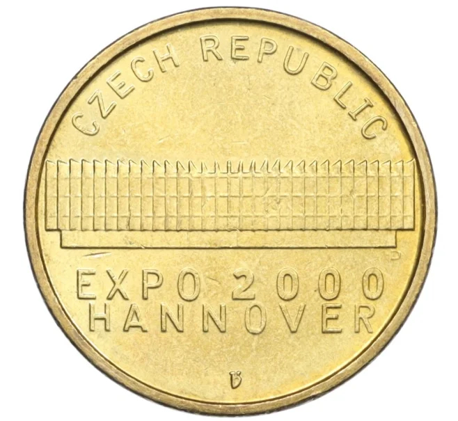 Жетон «Экспо 2000 Ганновер» 2000 года Чехия (Артикул K12-20627)