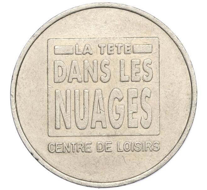 Жетон игровой цетра «La tete dans les nuages» Франция (Артикул: K12-20647) — Фото №1
