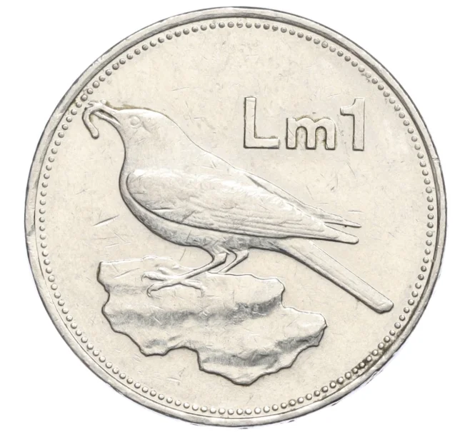 Монета 1 лира 1986 года Мальта (Артикул K12-20571)