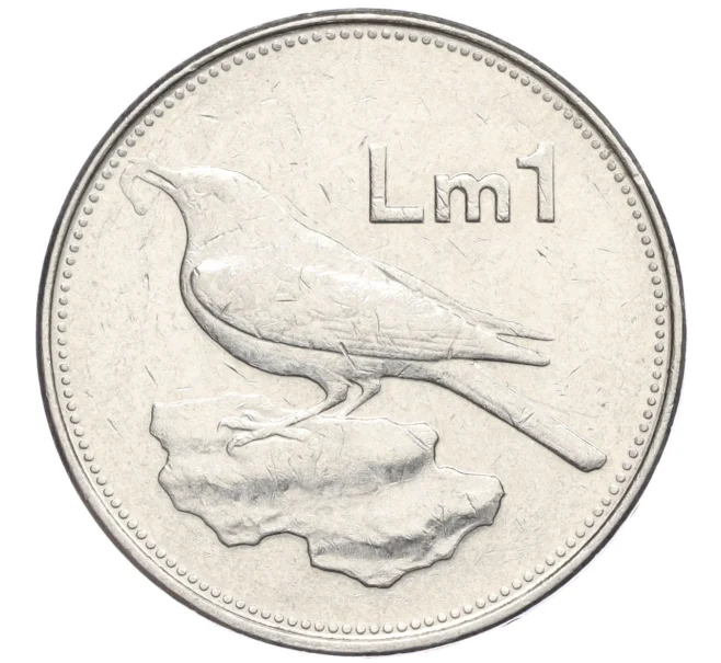 Монета 1 лира 1995 года Мальта (Артикул K12-20582)