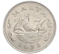 Монета 10 центов 1972 года Мальта (Артикул K12-20585)