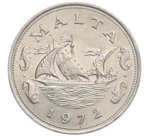 10 центов 1972 года Мальта
