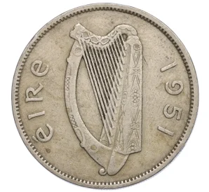 2 шиллинга (флорин) 1951 года Ирландия