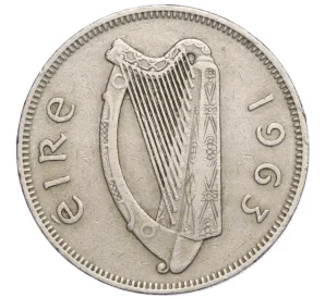 2 шиллинга (флорин) 1963 года Ирландия