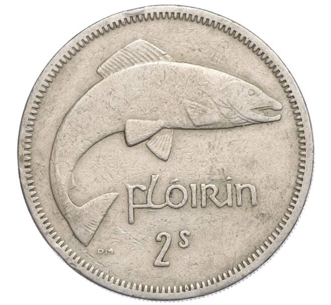 Монета 2 шиллинга (флорин) 1963 года Ирландия (Артикул K12-20606)
