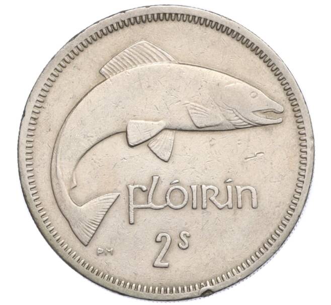 Монета 2 шиллинга (флорин) 1964 года Ирландия (Артикул K12-20607)
