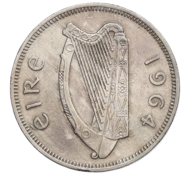 Монета 2 шиллинга (флорин) 1964 года Ирландия (Артикул K12-20607)