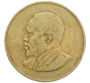 10 центов 1966 года Кения
