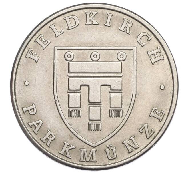 Парковочный жетон города Фельдкирх Австрия (Артикул K12-20666)