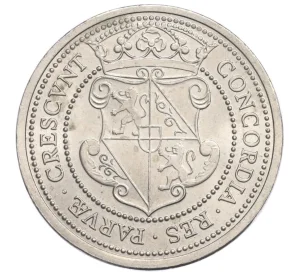 Монетовидный жетон «1 даалдер (гульден) — 400-летие Утрехтского союза» 1979 года Нидерланды