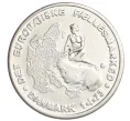 Монетовидный жетон «Европейское Экономическое Сообщество — 1 крона» Дания (Артикул K12-20678)