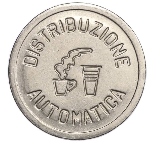 Торговый жетон «Distribuzione Automatica» Италия (Артикул: K12-20680) — Фото №2
