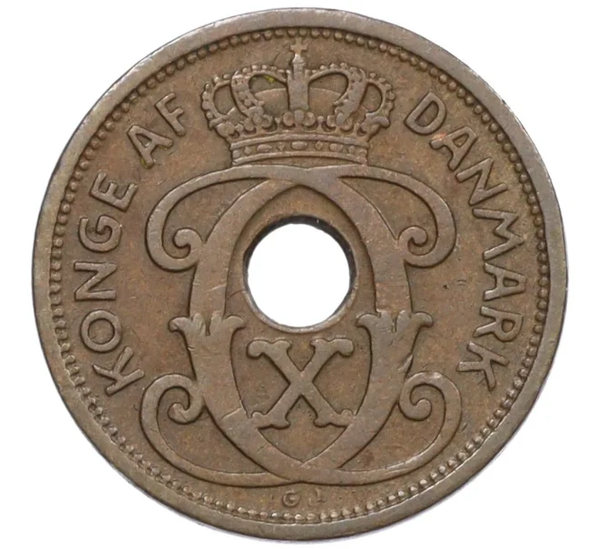 Монета 1 эре 1929 года Дания (Артикул K12-20726)