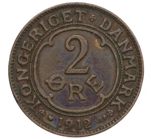 2 эре 1912 года Дания