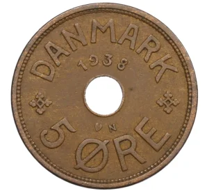 5 эре 1938 года Дания