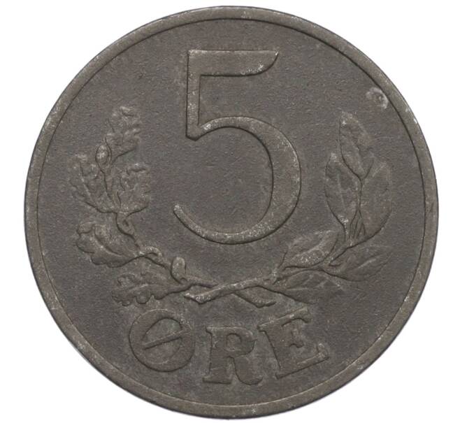 Монета 5 эре 1943 года Дания (Артикул K12-20731)