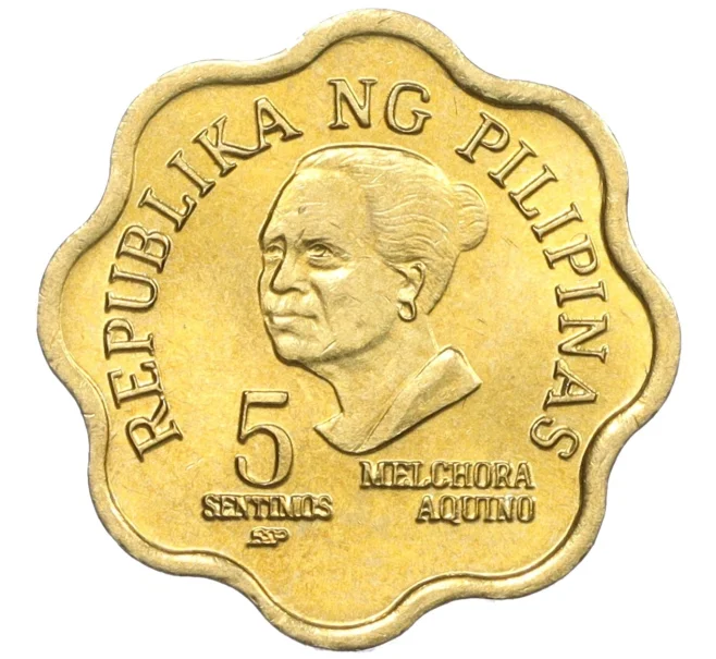 Монета 5 сентимо 1981 года Филиппины (Артикул K12-20749)