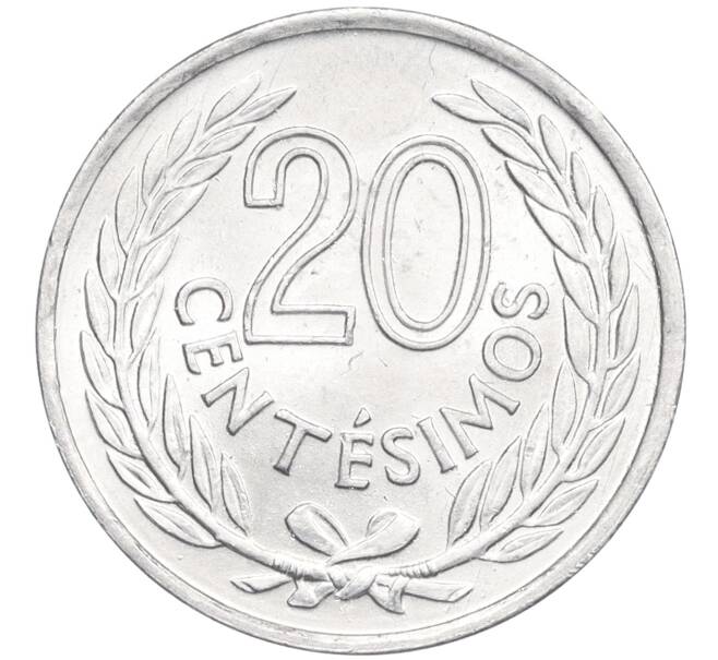 Монета 20 сентесимо 1965 года Уругвай (Артикул K12-20759)