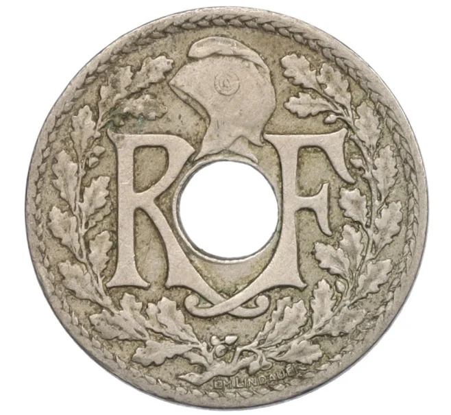 Монета 10 сантимов 1925 года Франция (Артикул K12-20764)