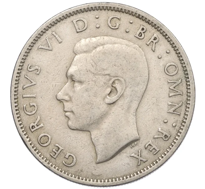 Монета 2 шиллинга 1948 года Великобритания (Артикул K12-20768)
