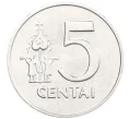 Монета 5 центов 1991 года Литва (Артикул K12-20771)