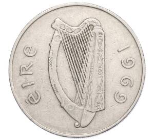 10 пенни 1969 года Ирландия
