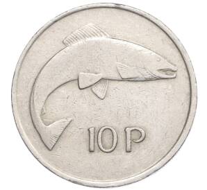 10 пенни 1975 года Ирландия