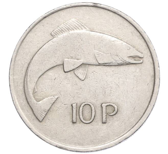 Монета 10 пенни 1975 года Ирландия (Артикул K12-20689)