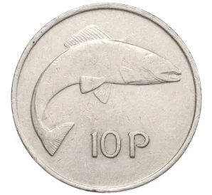 10 пенни 1980 года Ирландия