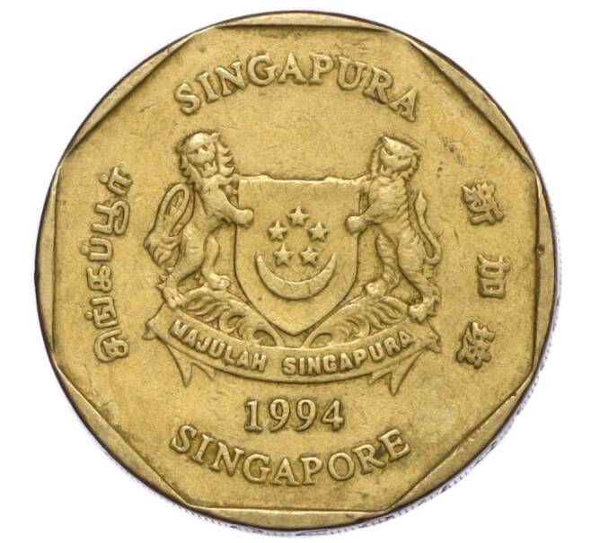 Монета 1 доллар 1994 года Сингапур (Артикул T11-08629)