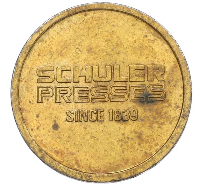 Рекламный жетон компании «SCHULER PRESSES» Германия (Артикул K12-20791)