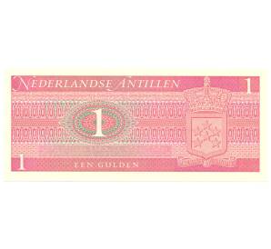 1 гульден 1970 года Нидерландские Антильские острова — Фото №2
