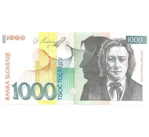 1000 толаров 2005 года Словения — Фото №1