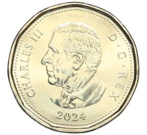 1 доллар 2024 года Канада «150 лет со дня рождения Люси Мод Монтгомери»