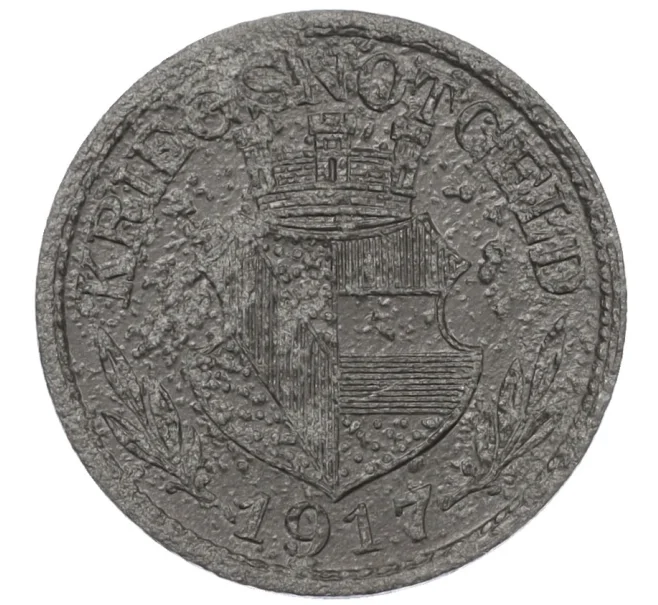 Монета 10 пфеннигов 1917 года Германия — город Пфорцхайм (Нотгельд) (Артикул K12-20976)