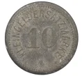 Монета 10 пфеннигов 1917 года Германия — город Дармштадт (Нотгельд) (Артикул K12-20982)