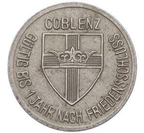 25 пфеннигов 1918 года Германия — город Кобленц (Нотгельд)