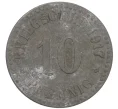 Монета 10 пфеннигов 1917 года Германия — город Кассель (Нотгельд) (Артикул K12-21003)