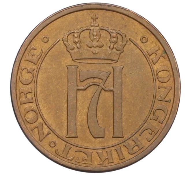 Монета 2 эре 1940 года Норвегия (Артикул K12-21010)
