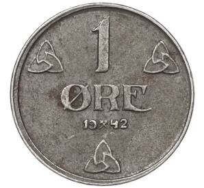 1 эре 1942 года Норвегия — Фото №1