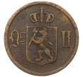 Монета 2 жре 1893 года Норвегия (Артикул K12-21016)