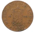 Монета 1 цент 1929 года Голландская Ост-Индия (Артикул K12-21018)