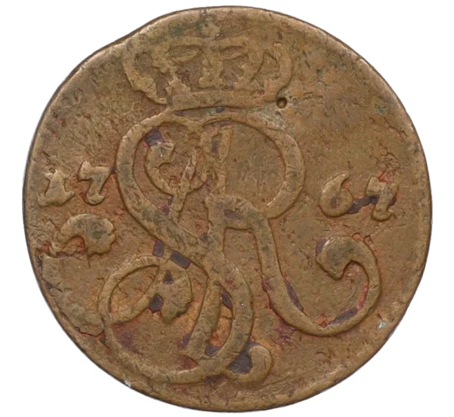 Монета 1 грош 1767 года Польша (Артикул K12-21028)