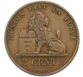 Монета 2 сантима 1876 года Бельгия (Артикул K12-21043)