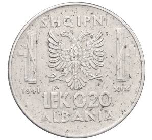0.20 лека 1941 года Албания