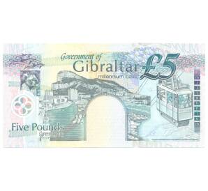 5 фунтов 2000 года Гибралтар — Фото №2
