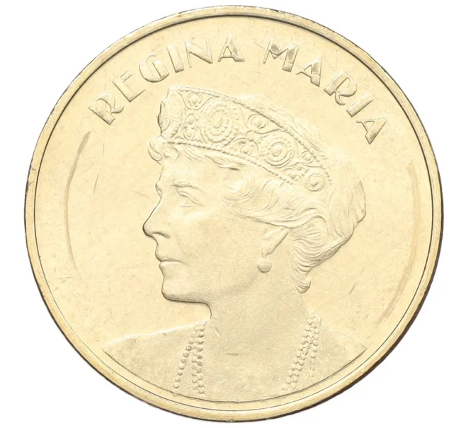 Монета 50 бани 2019 года Румыния «Мария Эдинбургская — Королева Румынии» (Артикул K12-21111)